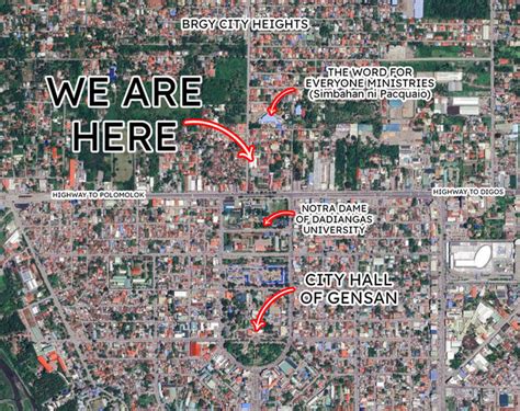 prc gensan|Robinsons Place Gensan Location Map .